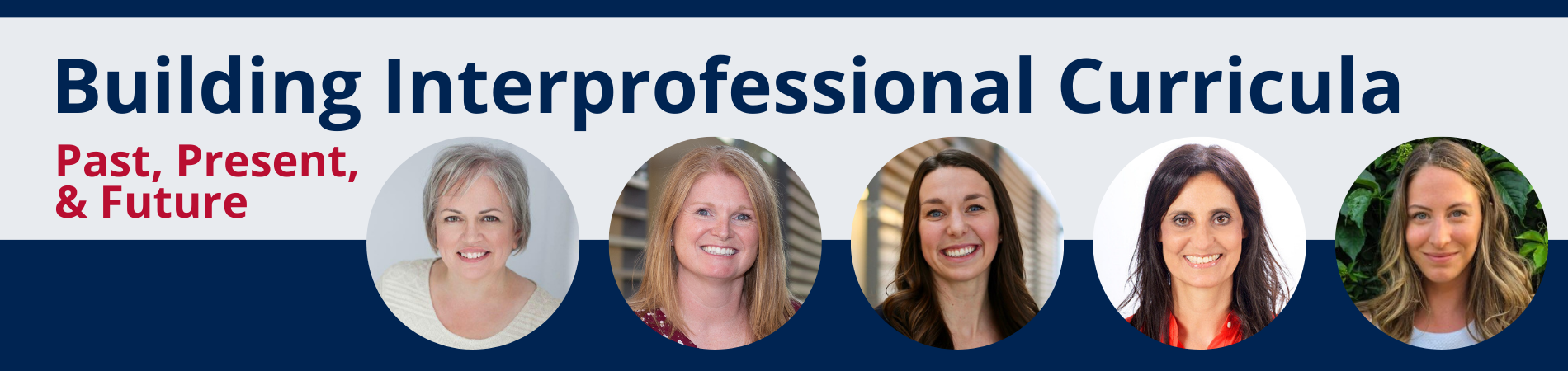 Building Interprofessional Curricula: Past, Present, and Future 